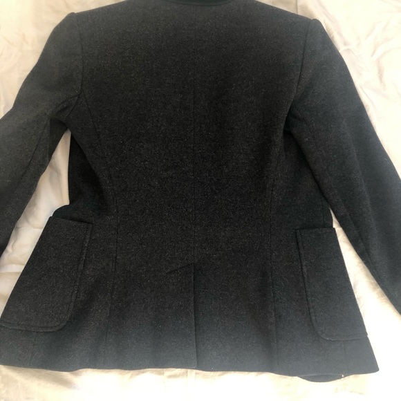 Talula Wool Blazer - Dark Grey Size 00 - Picture 5 of 5